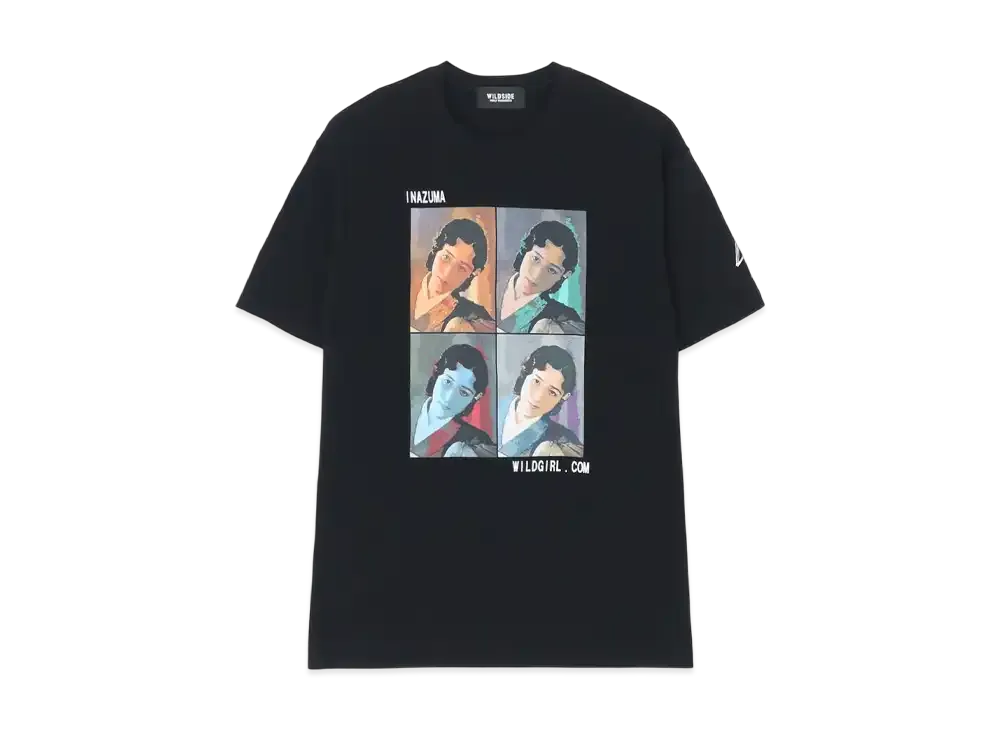 WILDSIDE YOHJI YAMAMOTO Wild Girl T-Shirt B "Black"