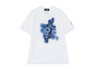 WILDSIDE YOHJI YAMAMOTO Flower T-Shirt "White"
