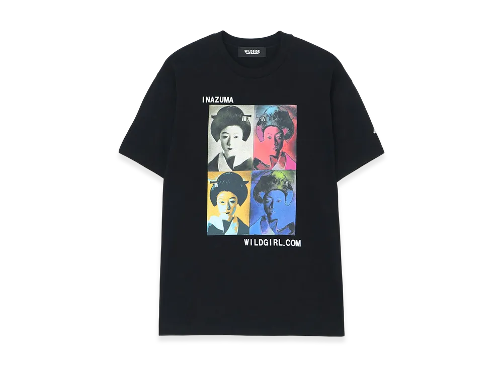 WILDSIDE YOHJI YAMAMOTO Wild Girl T-Shirt A "Black"