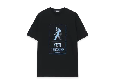 WILDSIDE YOHJI YAMAMOTO Yeti Crossing T-Shirt "Black"