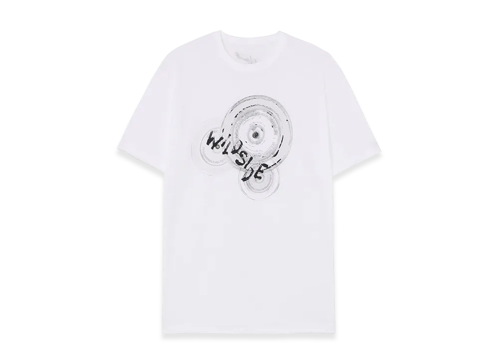 WILDSIDE YOHJI YAMAMOTO Wildside 3 Records T-Shirt "White"