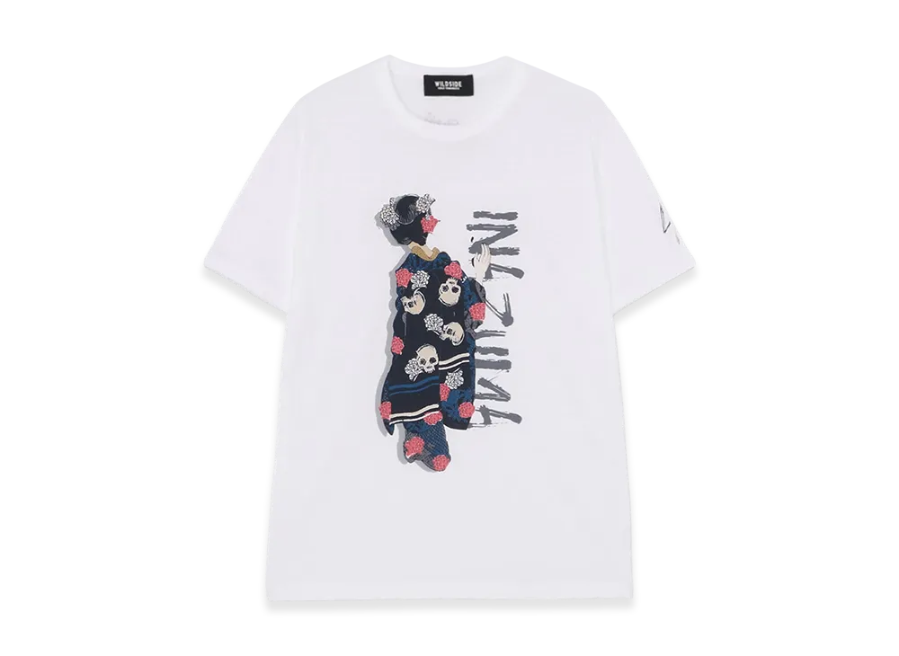 WILDSIDE YOHJI YAMAMOTO Maiko T-Shirt "White"