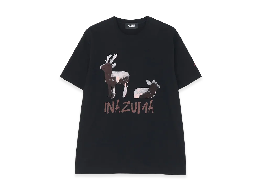 WILDSIDE YOHJI YAMAMOTO Deer T-Shirt "Black"
