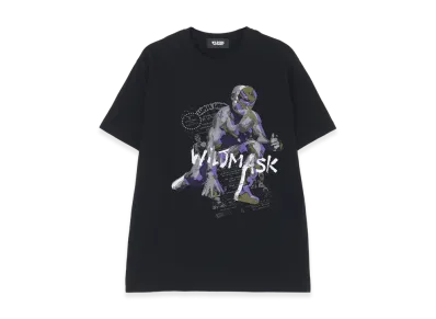 WILDSIDE YOHJI YAMAMOTO Wild Mask T-Shirt D "Black"