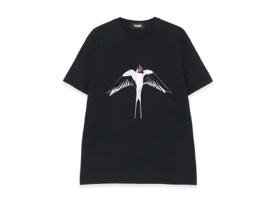 WILDSIDE YOHJI YAMAMOTO Swallow T-Shirt "Black"