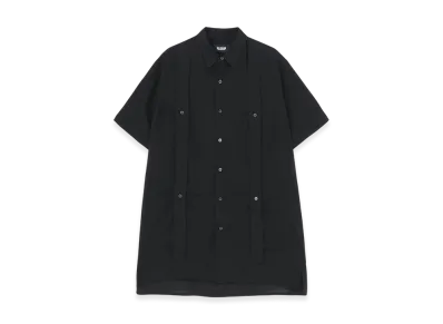 WILDSIDE YOHJI YAMAMOTO Cellulose Bandage Short Sleeve Shirt "Black"