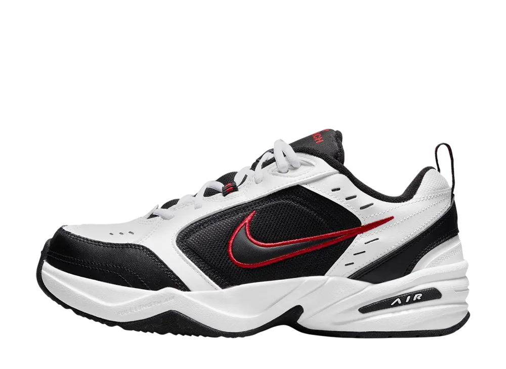 ナイキ エアモナーク 4 4E "ホワイト/ブラック" (エクストラワイド)