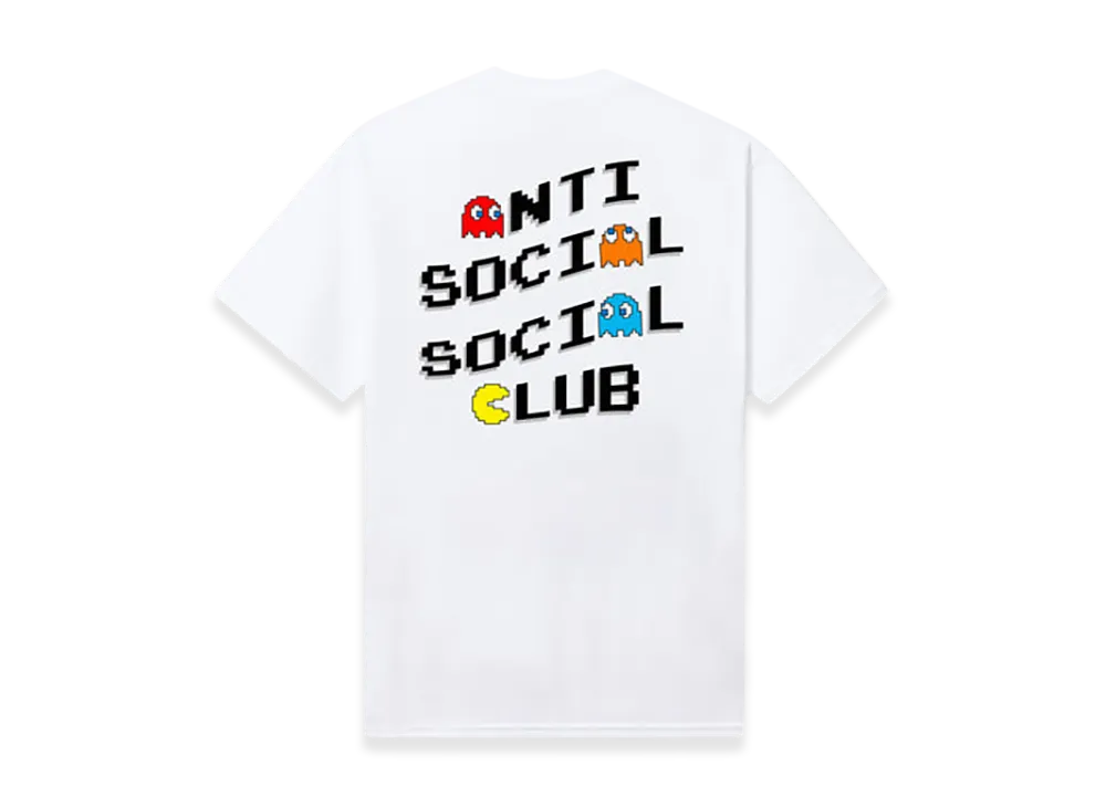 ANTI SOCIAL SOCIAL CLUB x PAC-MAN Pixel Tee "White"