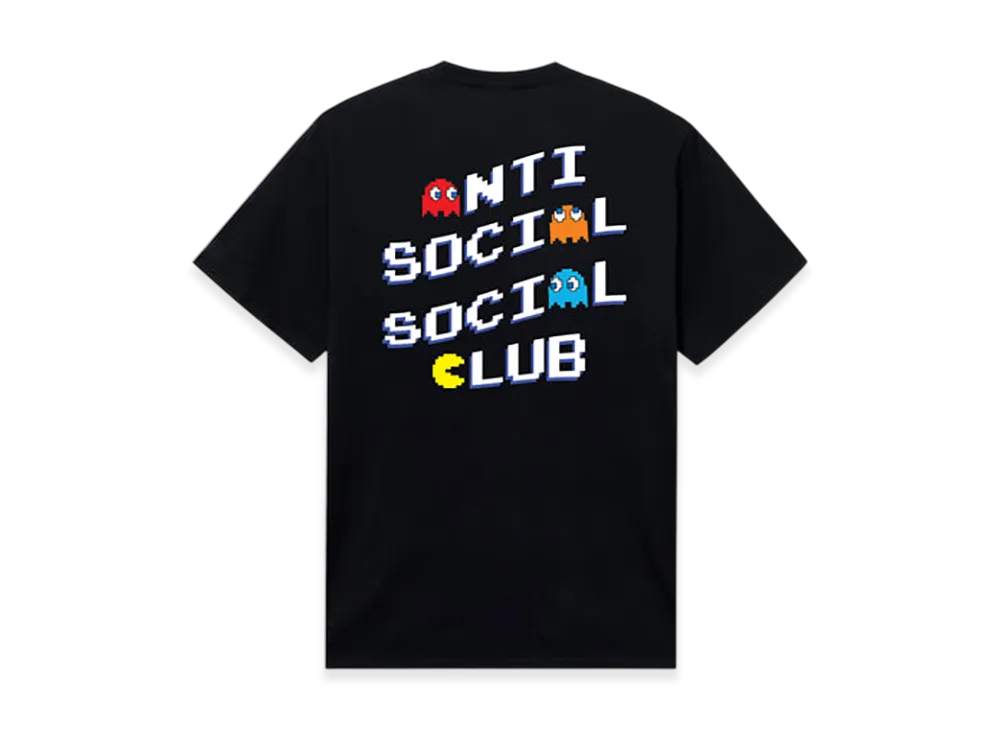 ANTI SOCIAL SOCIAL CLUB x PAC-MAN Pixel Tee "Black"