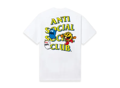 ANTI SOCIAL SOCIAL CLUB x PAC-MAN Run Run Tee "White"