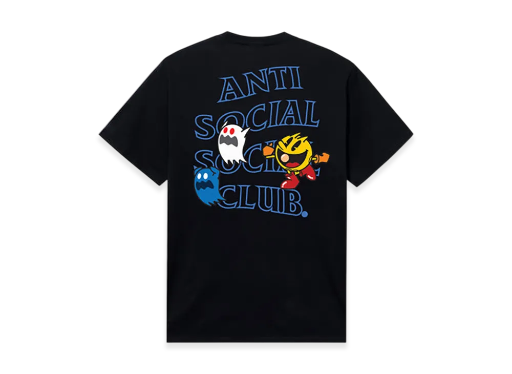 ANTI SOCIAL SOCIAL CLUB x PAC-MAN Run Run Tee "Black"