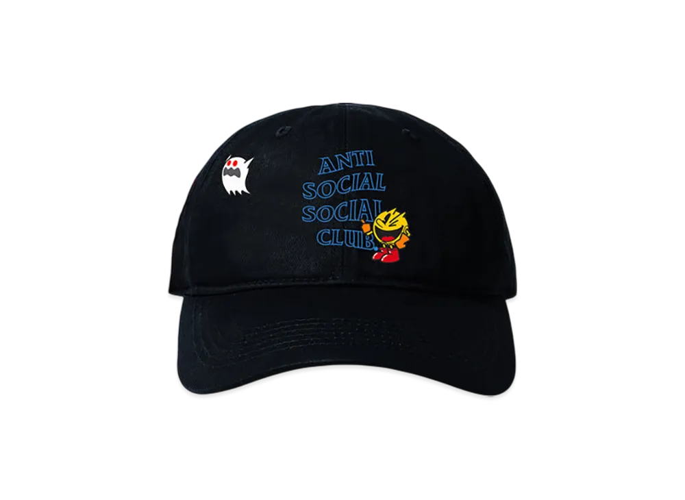 ANTI SOCIAL SOCIAL CLUB x PAC-MAN Run Run Cap "Black"