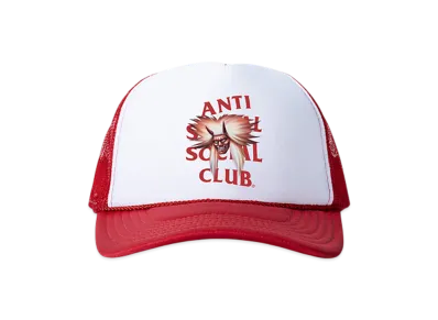 ANTI SOCIAL SOCIAL CLUB x Shinobi Flying Demon Cap "Red/White"