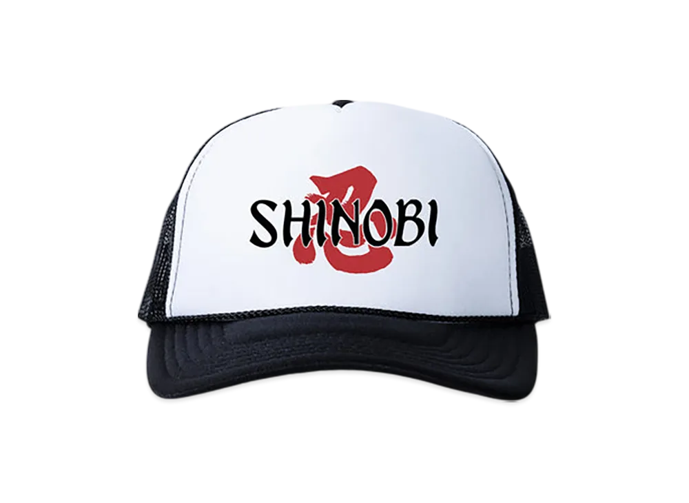 ANTI SOCIAL SOCIAL CLUB x Shinobi Logo Cap "Black/White"