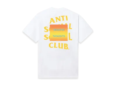 ANTI SOCIAL SOCIAL CLUB Negative Thoughts Tee "White"