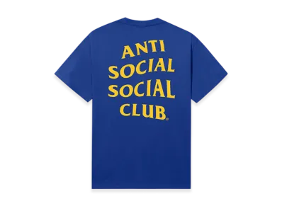ANTI SOCIAL SOCIAL CLUB Seasonal Mind Games Tee "Royal"