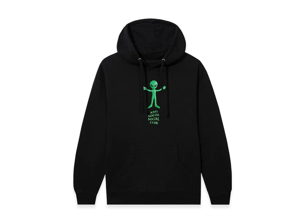 ANTI SOCIAL SOCIAL CLUB Alien Hoodie "Black"