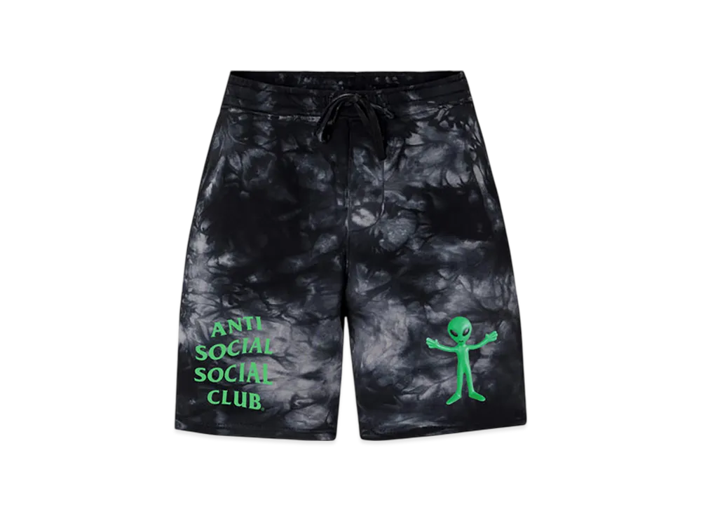 ANTI SOCIAL SOCIAL CLUB Alien Shorts "Black"