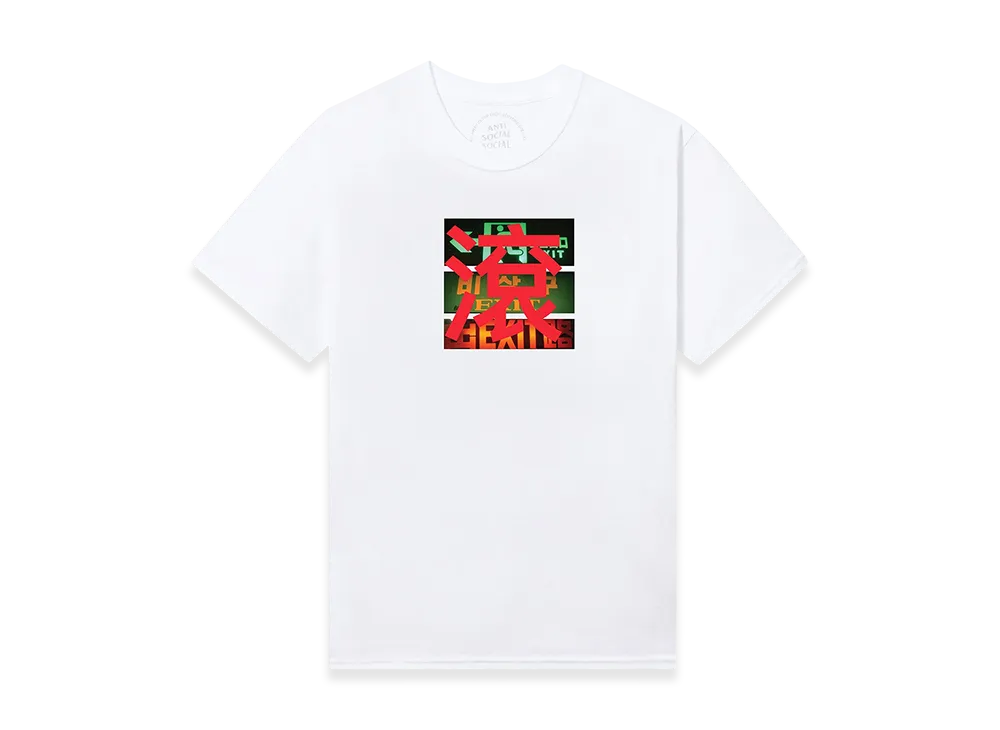 ANTI SOCIAL SOCIAL CLUB Exit Tee "White"