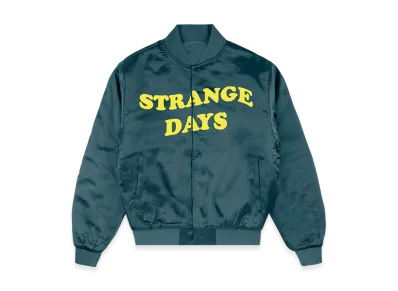 ANTI SOCIAL SOCIAL CLUB Strange Days Bomber Jacket "Teal"