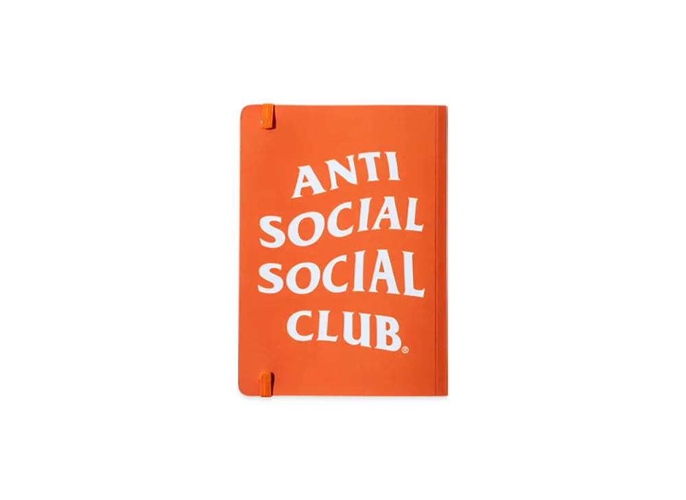 ANTI SOCIAL SOCIAL CLUB Strange Days Notebook "True Orange"