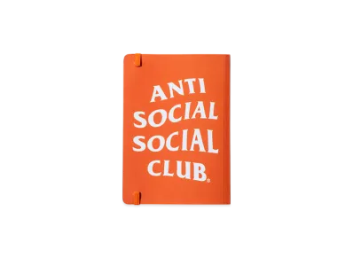ANTI SOCIAL SOCIAL CLUB Strange Days Notebook "True Orange"