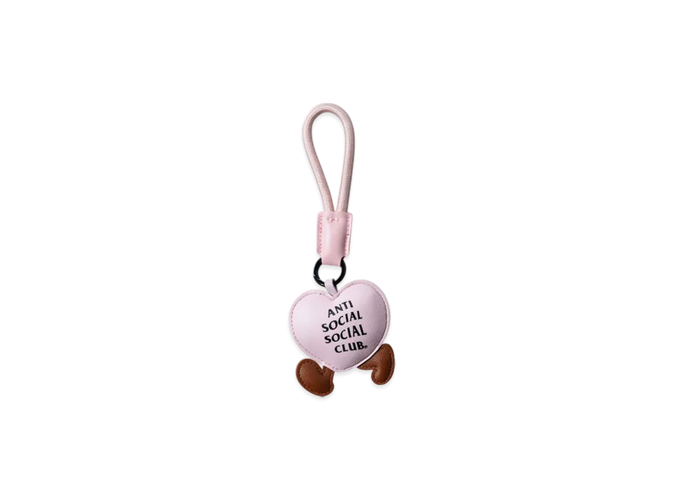 ANTI SOCIAL SOCIAL CLUB Bag Charm "Pink"