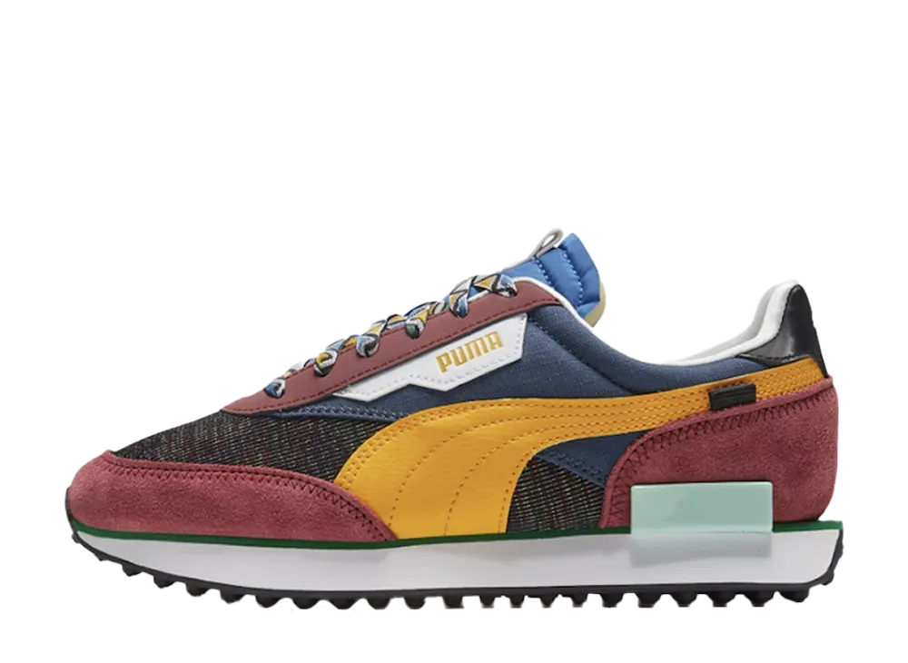 プーマ フューチャーライダー ミックス "バーントラセット/パレスブルー"