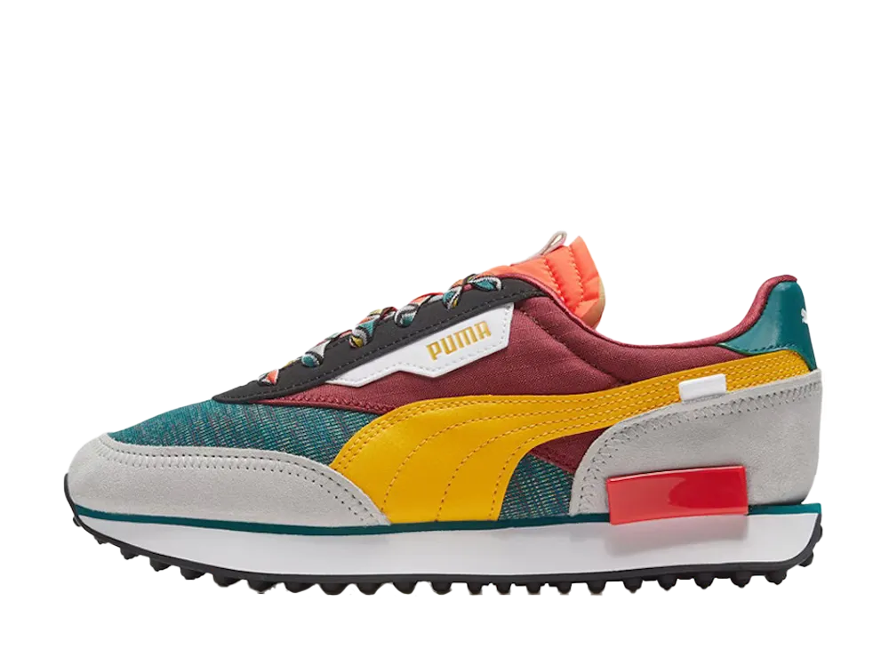 プーマ フューチャーライダー ミックス "グリーン/ブラウン"