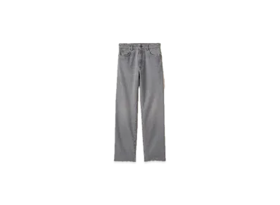 MIU MIU Flocked Denim Jeans "Navy"