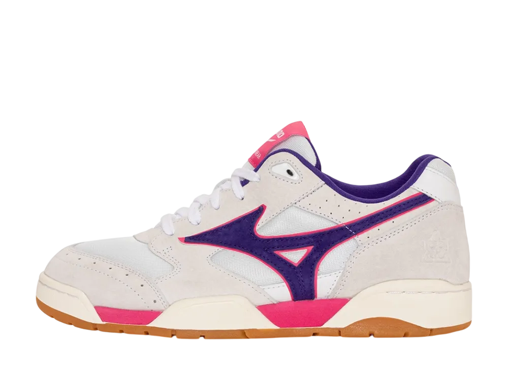 クラブ75 × ミズノ コートセレクト "ホワイト/ビオ/ピンク"
