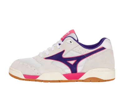 クラブ75 × ミズノ コートセレクト "ホワイト/ビオ/ピンク"