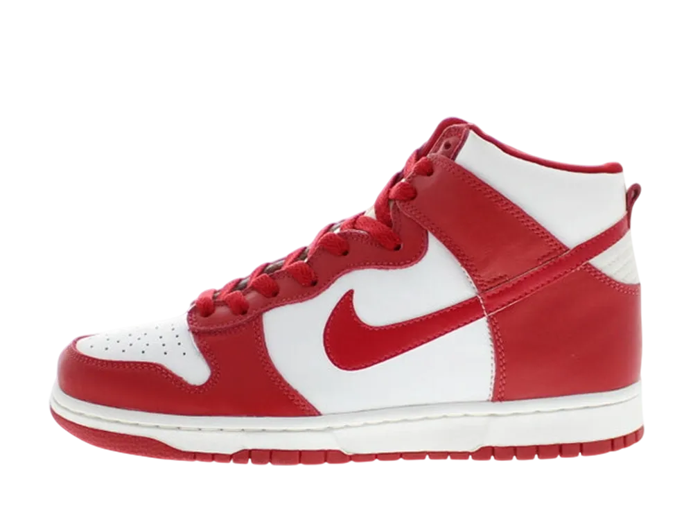 Nike Dunk High LE "White/Varsity Red"