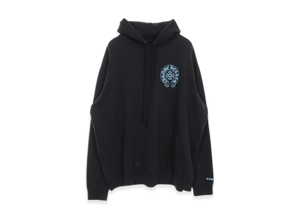Chrome Hearts Horseshoe Logo Pullover Hoodie "Black"