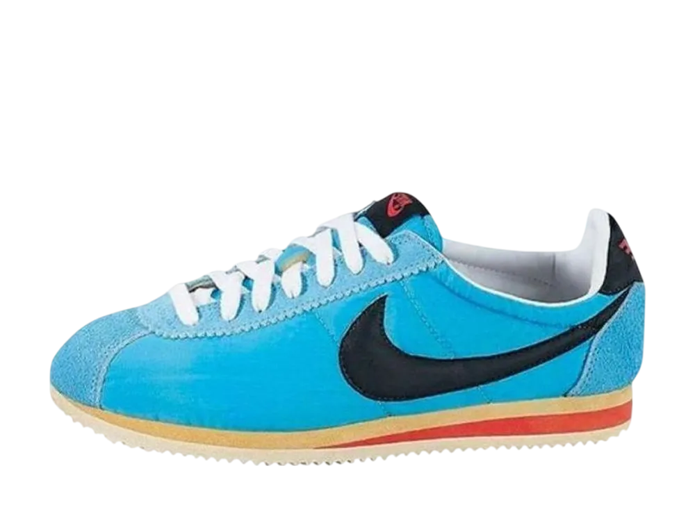 Nike Cortez Nylon VNTG "Vivid Blue/Black-Sunburst-White"