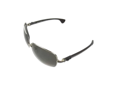 Chrome Hearts Twinkie Ebony Wood Temple Sunglasses "Brown/Black"