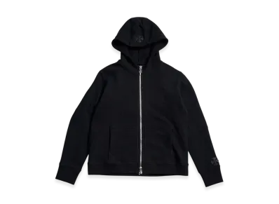 Chrome Hearts Y Not CH Patch Tagger Zipper Top Zip-Up Hoodie "Black"