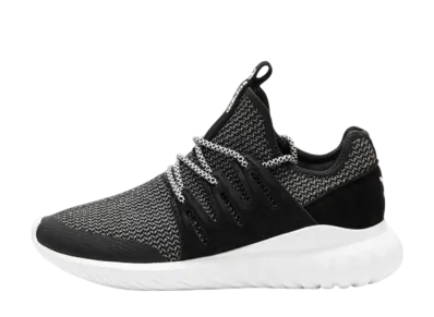 EDIFICE × adidas Tubular Radial "Black/White"