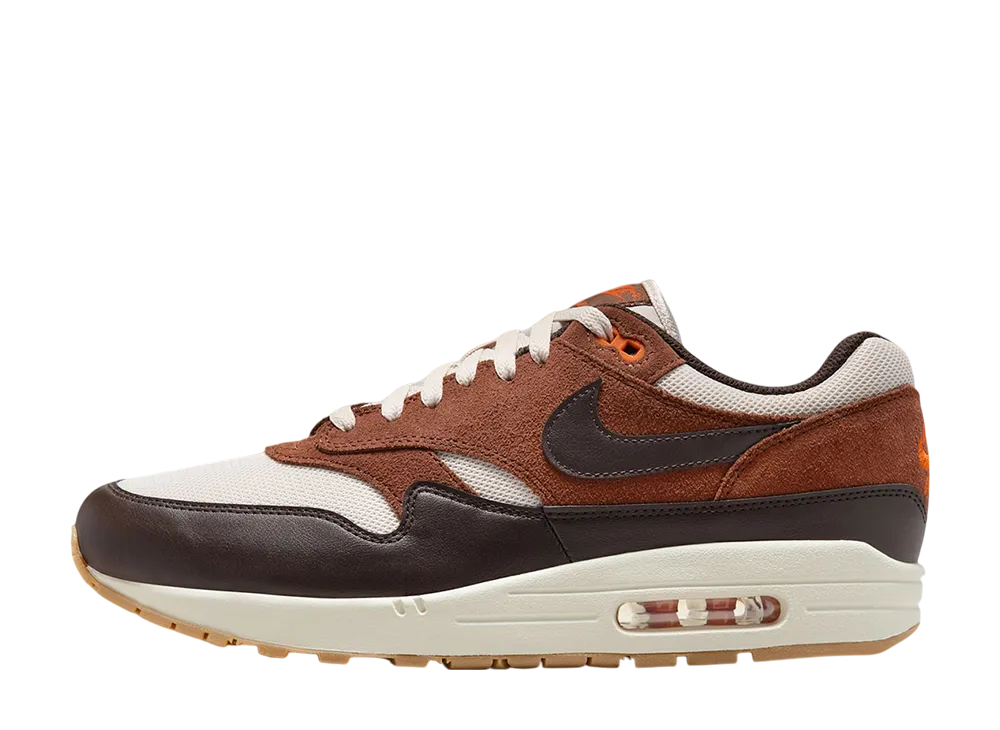 ナイキ エアマックス1 "ブラウン/ホワイト/オレンジ"