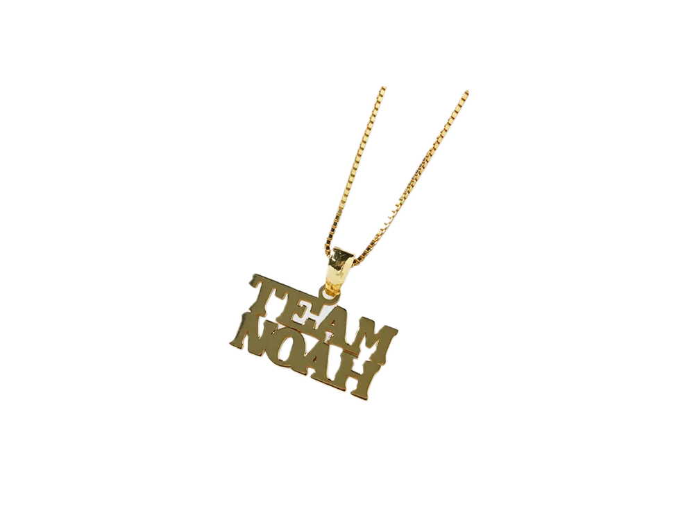 PRO WRESTLING NOAH 25th ANNIV \ 89xiitokyo TEAM GOLD NECKLACE "GOLD"