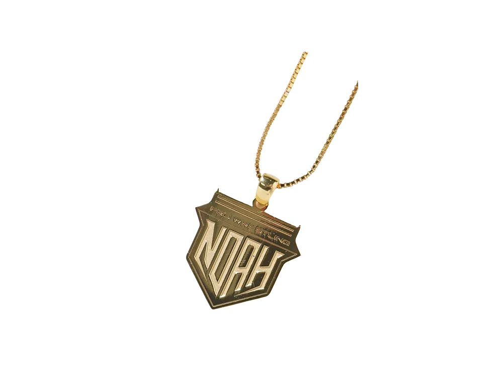 PRO WRESTLING NOAH 25th ANNIV \ 89xiitokyo LOGO GOLD NECKLACE "GOLD"