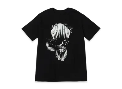 Ground Y x CHAINSAW MAN Collaborate Collection Chainsaw Man Teeth T-Shirt "Black"