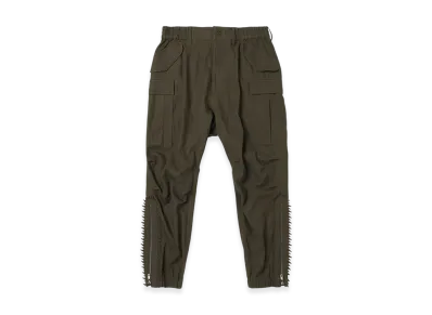 Ground Y x CHAINSAW MAN Collaborate Collection Chainsaw Tape Pants "Khaki"
