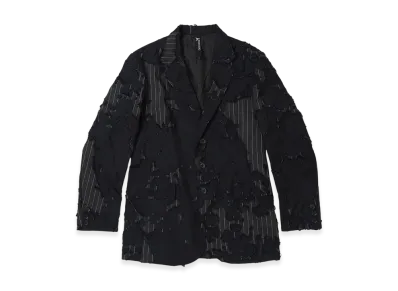 Ground Y x CHAINSAW MAN Collaborate Collection Chainsaw Opal Finishing Jacket "Black"