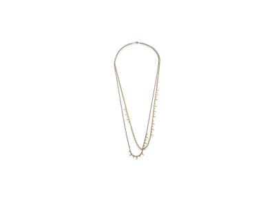Ground Y x CHAINSAW MAN Collaborate Collection Chainsaw Blade Necklace Ver.1 "Gold"