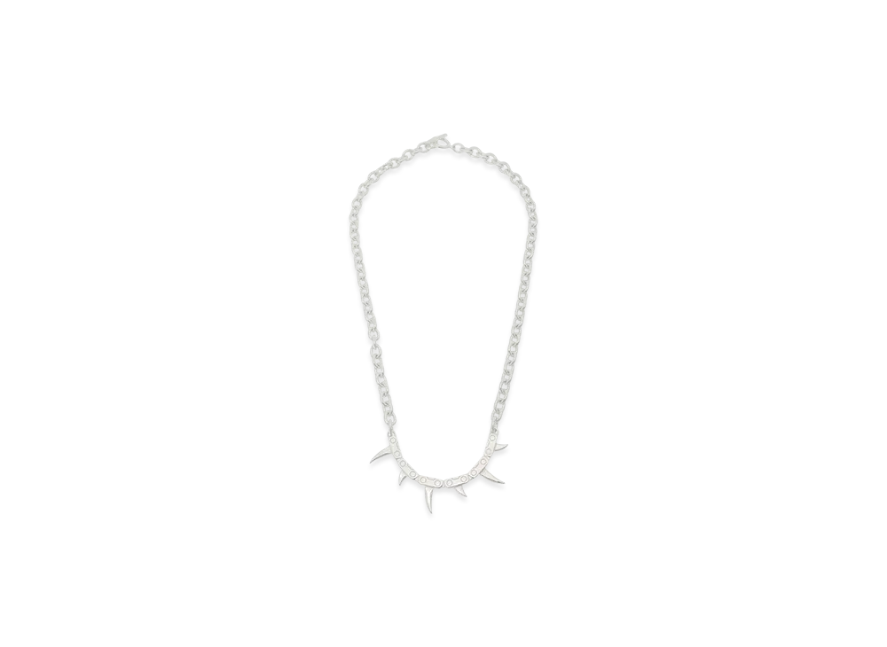 Ground Y x CHAINSAW MAN Collaborate Collection Chainsaw Blade Necklace Ver.2 "Silver"