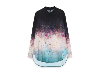 Ground Y x CHAINSAW MAN Collaborate Collection Flower Graphic Shirt "Yellow/Blue"