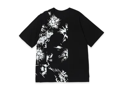 Ground Y x CHAINSAW MAN Collaborate Collection Explosion Graphic T-Shirt "Black"