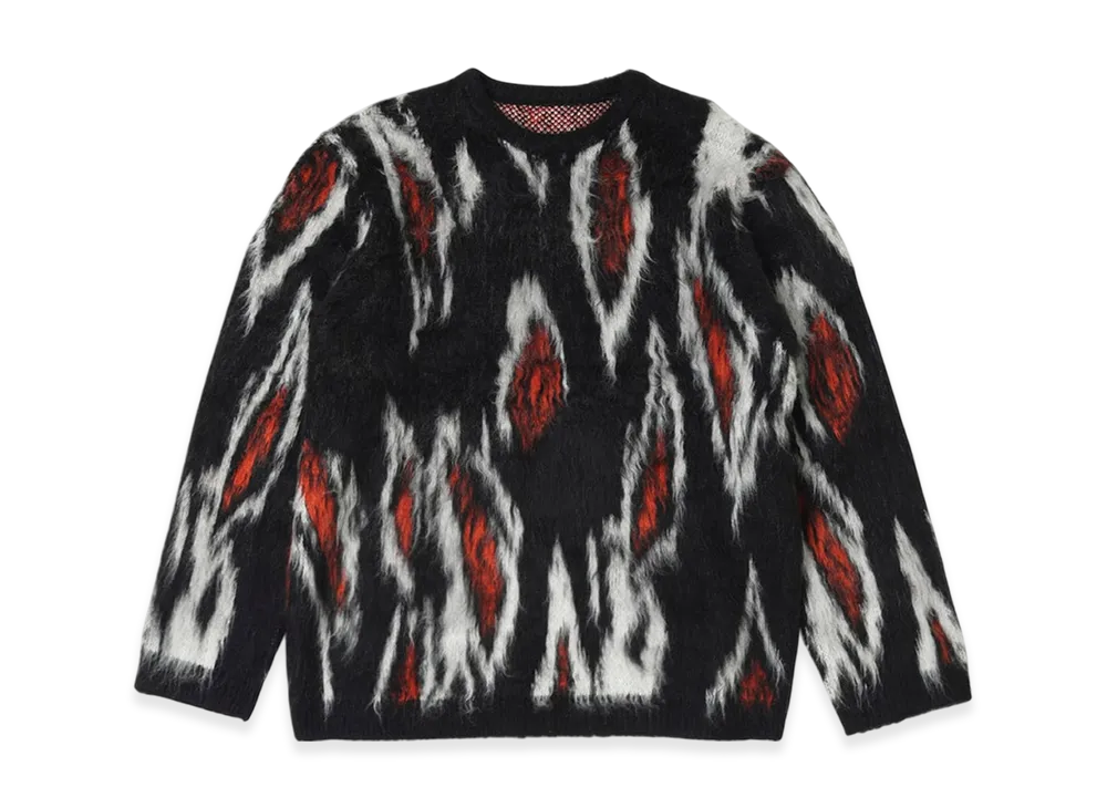 Ground Y x CHAINSAW MAN Collaborate Collection Fox Devil Eyes Knit "Orange"