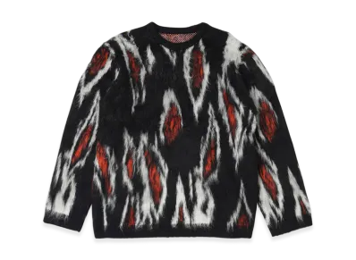 Ground Y x CHAINSAW MAN Collaborate Collection Fox Devil Eyes Knit "Orange"